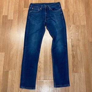 Levi's 511 Slim Straight Men’s Blue Jeans 32 x 34